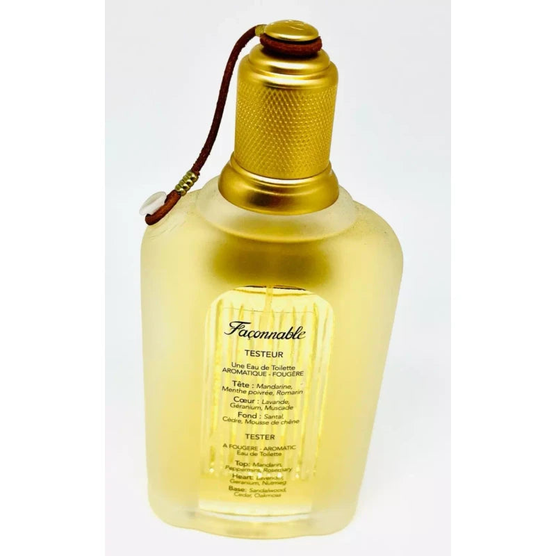 Façonnable Faconnable By Faconnable 3.3 oz EDT Men's Cologne New Tester No box