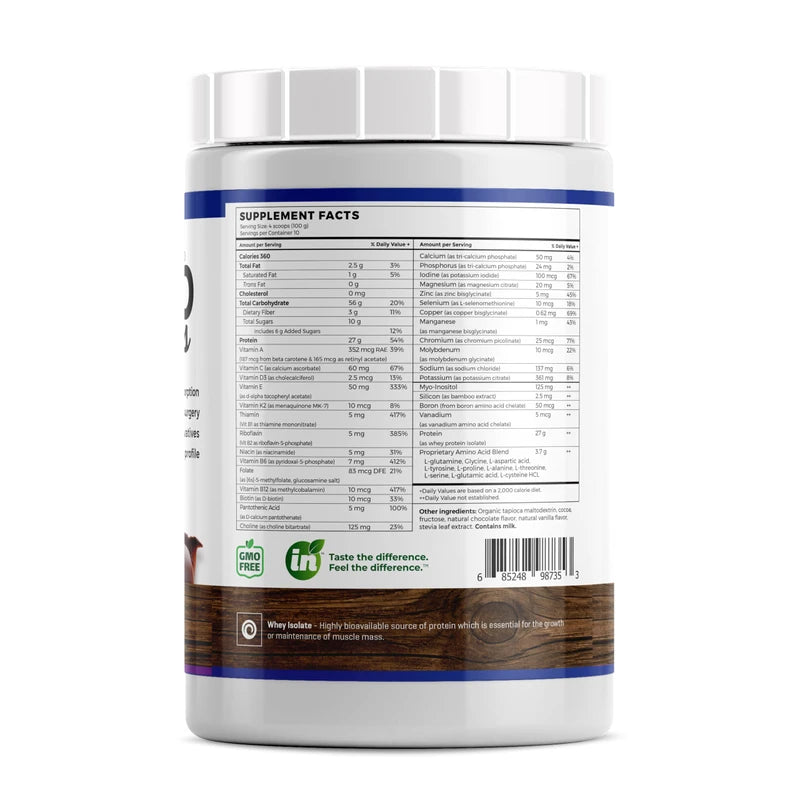 Absorb Plus Isolate Protein - Diet Supplement for Improved Gut Health, Extra Nutritional Support, Non-GMO, Gluten-Free, Lactose-Free, Casein-Free (2.2 Lbs, Chocolate Royale)