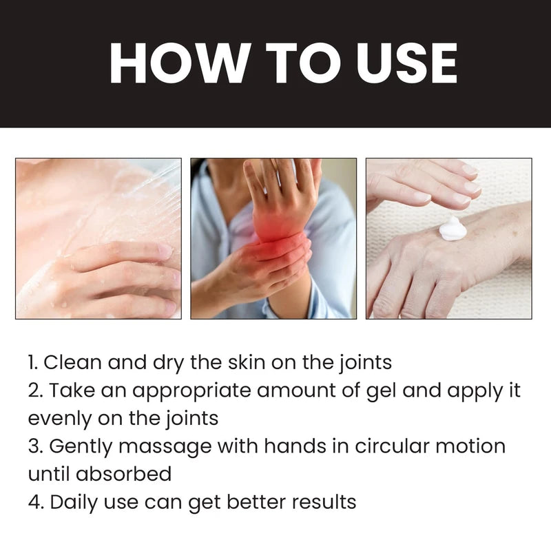 New Zealand Bee Veno_m Joint Relief Gel,Bee Venom Joint Soothing Gel, Instant Joint & Muscular Pain Relief Cream,Knee & Arm & Leg & Shoulder,Joint and Bone Therapy Cream,Muscle Rub Pain Relief