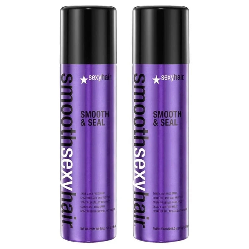 Sexy Hair (2 PACK) Smooth Sexy Hair Smooth & Seal Anti-Frizz & Shine Spray 6oz