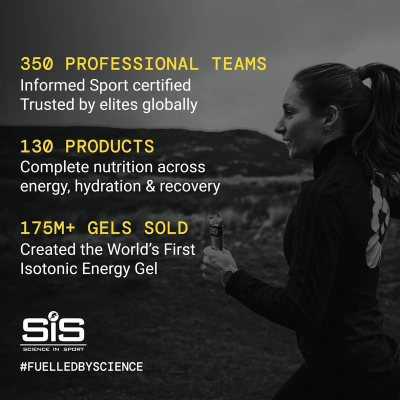 Science in Sport Beta Fuel Neutral | Dual Source Unflavoured Running Gels | 40g Carbs per 60ml Serving | Energy Gels for Endurance, Running and Cycling (6 Pack)