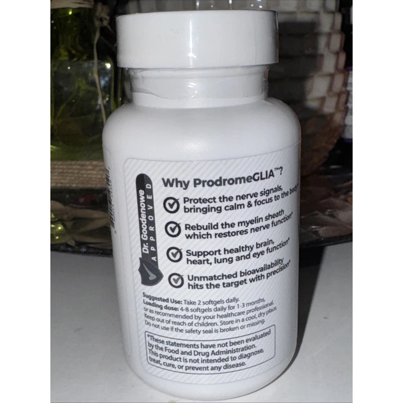 Prodrome Sciences - Glia Plasmalogens Protector - Brain & nerve support (60 Soft