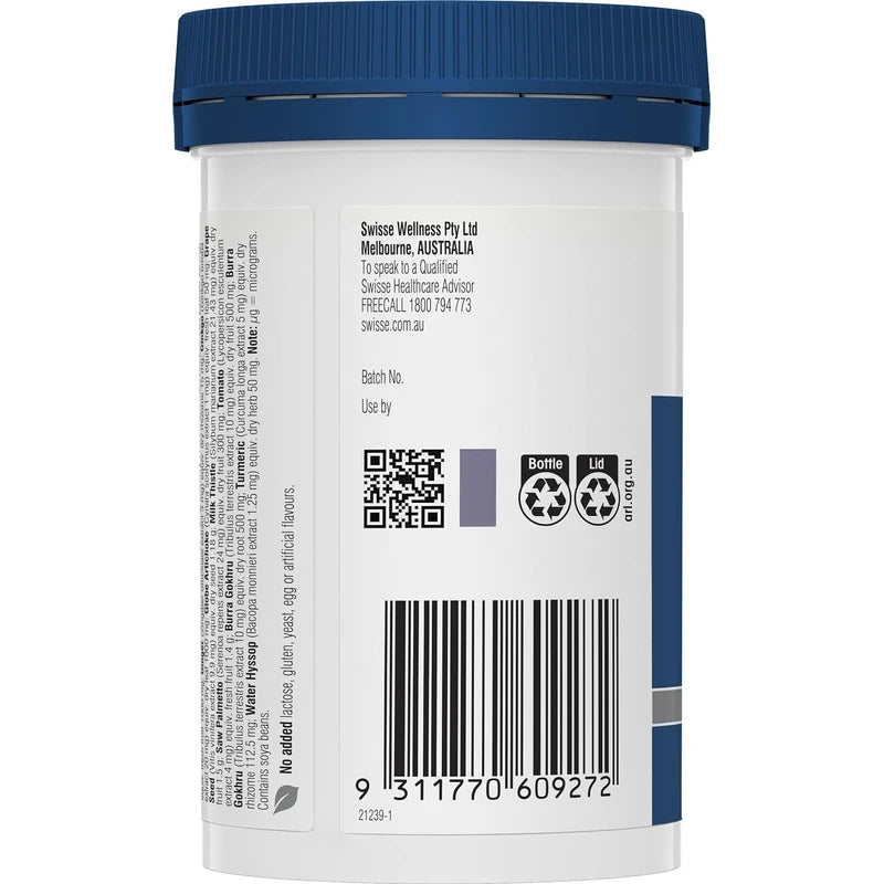 Swisse Ultivite Men's 50+ Multivitamin 90 Tablets