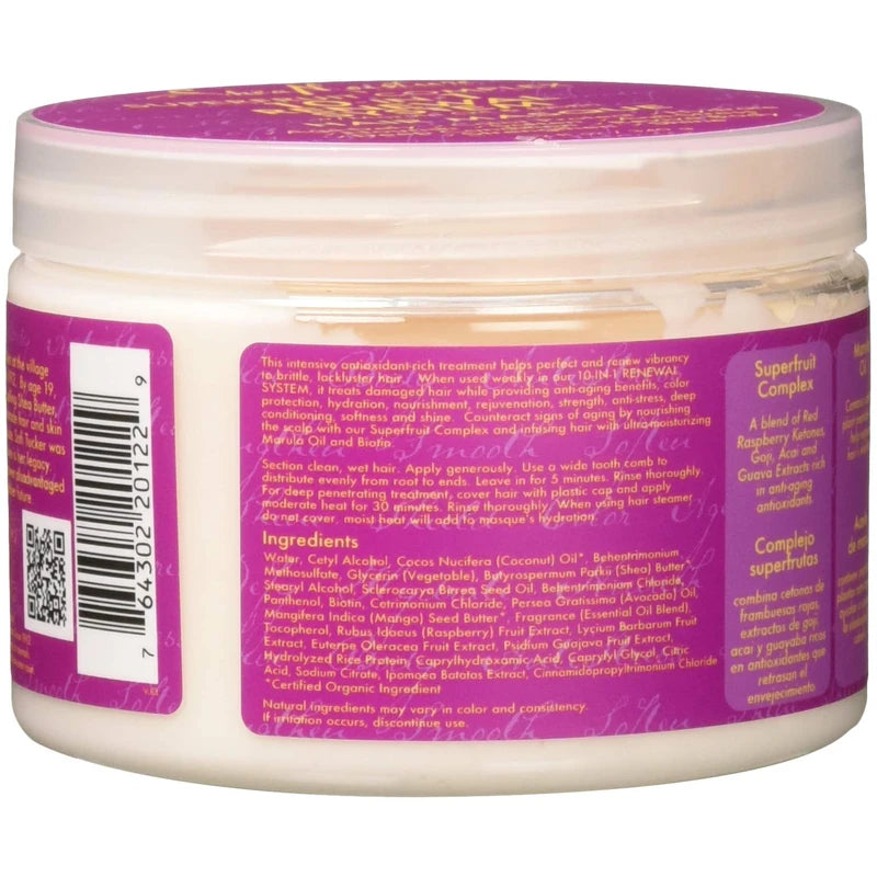 Shea Moisture Super-fruit Complex 10-In-1 Renewal System Hair Masque, 12oz