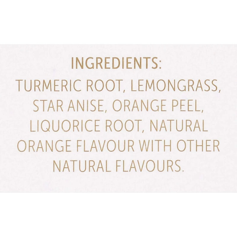 Twinings of London Daily Wellness Tea, Soothe Digestion Supporting Turmeric, Orange & Star Anise 18 ct