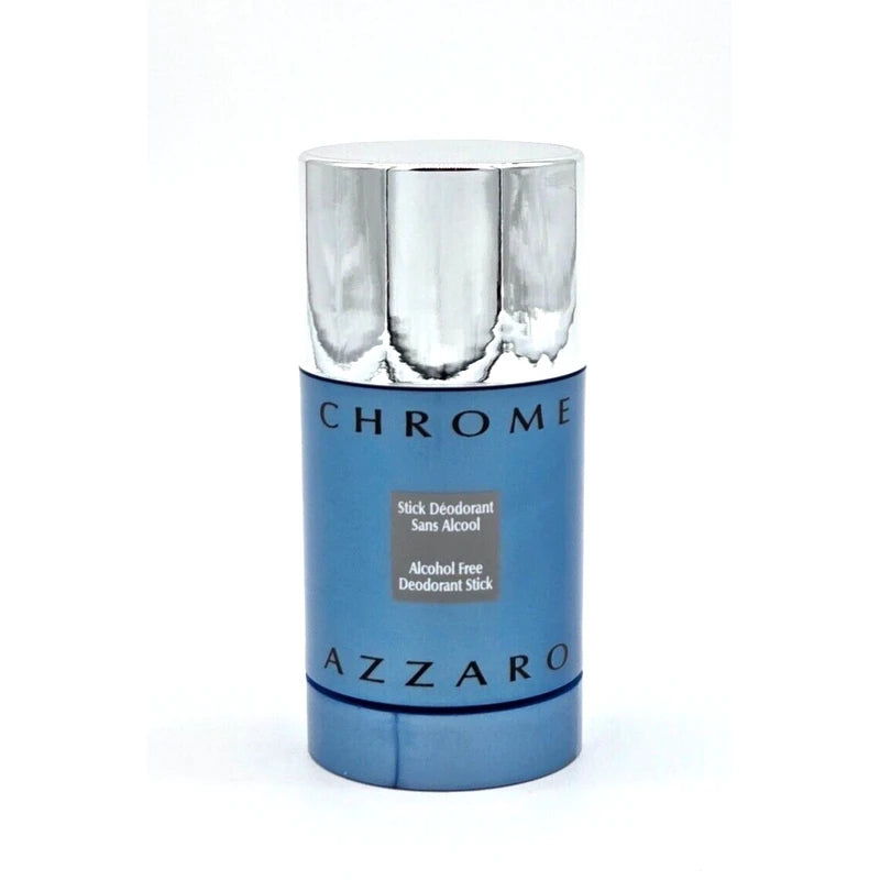 Azzaro VINTAGE Chrome for Men by Azzaro 2.7oz / 75mL Deodorant Stick NEW Alcohol-Free