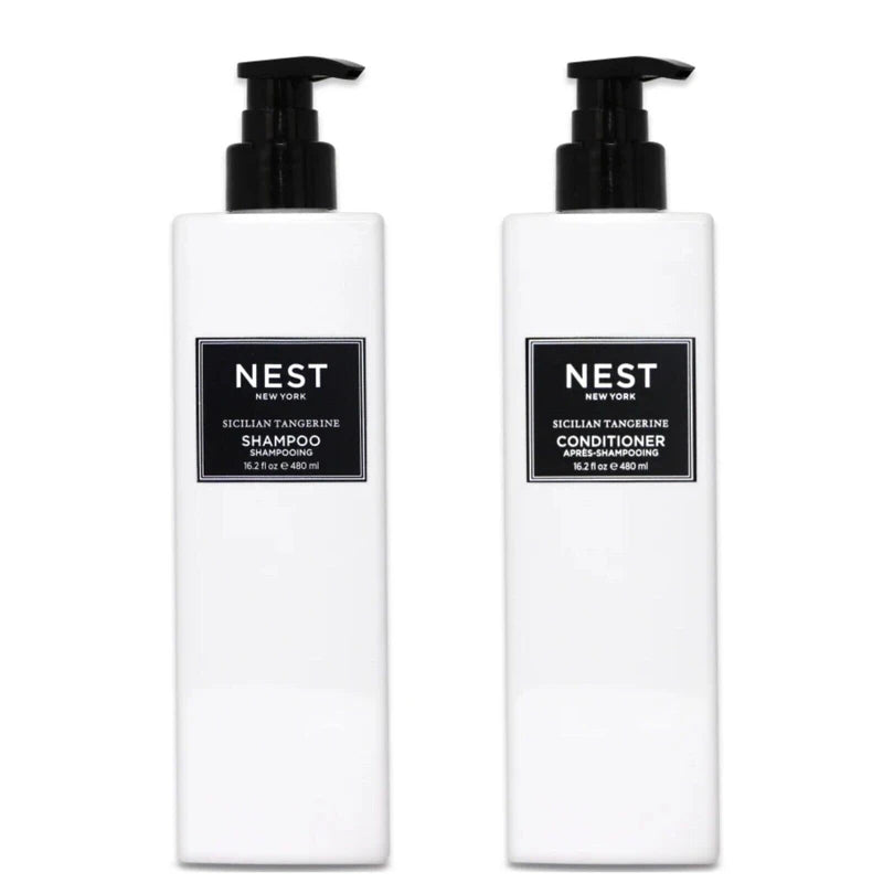 Nest Sicilian Tangerine Shampoo & Conditioner 16oz Bundle New
