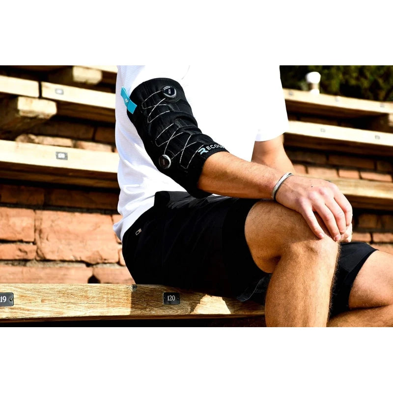 Recoup Fitness Cryosleeve | Ice Cold Compression Sleeve for Arms and Legs | NEW - Medium: 13"-16"
