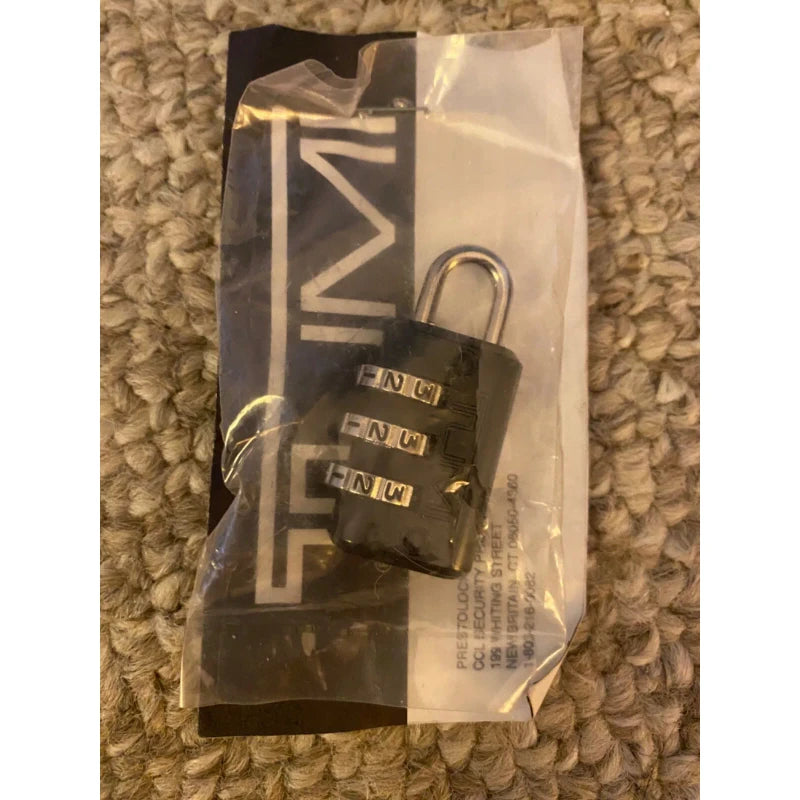Tumi black luggage lock NEW