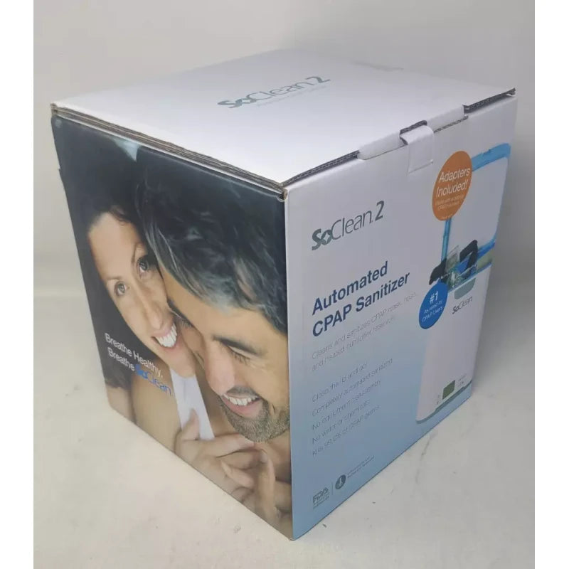SoClean 2 CPAP Cleaner and Sanitizer, Adapters included. New-Factory Sealed