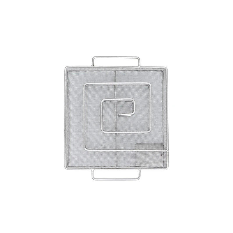 ProQ Large Cold Smoke Generator for Food Smoking, Long-lasting Cold Smoker, Maze Smoker for Cold Smoking, Outdoor Smokers for any BBQ or Cabinet (Tealight & Sawdust Included)