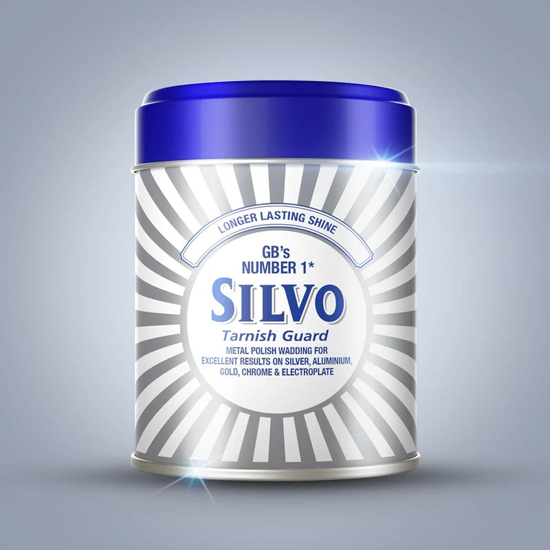 Silvo Tarnish Guard Metal Polish | All Purpose Metal Polish - For Silver, Gold, Aluminum, and Electroplate 175ml