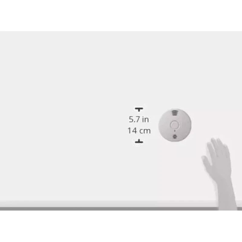 Kidde Smoke & Carbon Monoxide Detector, 10-Year Battery, Voice 1 Pack, White