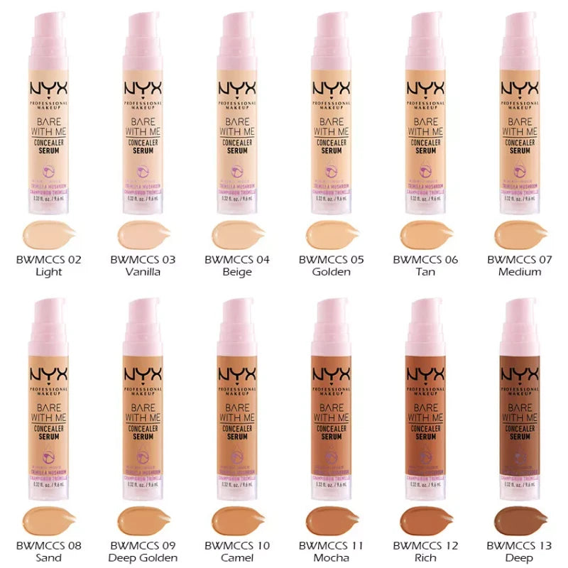 NYX 3 NYX Bare With Me Concealer Serum - BWMCCS "Pick Your 3 Color"*Joy's cosmetics*