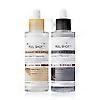 Peel Shot Glow Rice Ampoule Duo White rice ampoule+Black rice ampoule Soft Exfoliating Face and Body Scrub Dead Skin Cells, Blackheads Remover for All