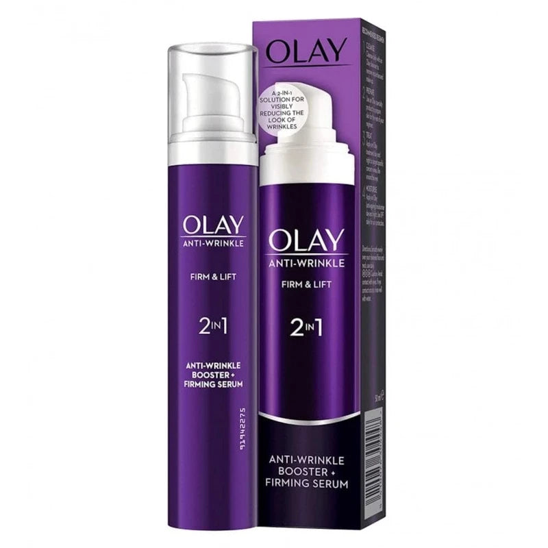 4 x Olay Anti-Wrinkle Firm & Lift 2 in 1 Day Cream And Serum 50 ml