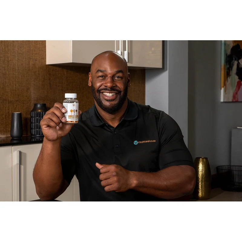 VitaGlobe Turmeric with Ginger and Black Pepper Gummy - Non-GMO, Vegan and Powerful Antioxidant, 60 Count (Pack of 2)