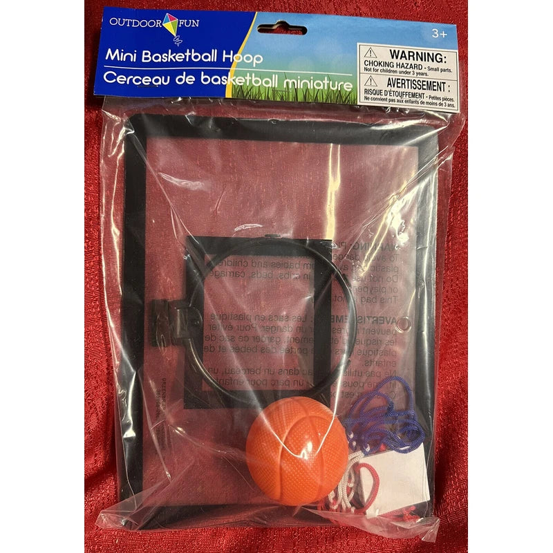 Outdoor Fun Mini Basketball Indoor Hoop Door Kids Mount Sports With Ball