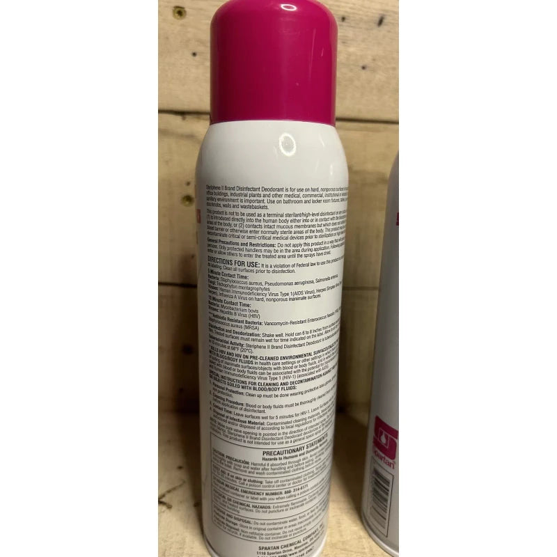 Spartan Steriphene II Disinfectant Deodorant Clean Fresh Qty. 3 - 15 oz ea (e)