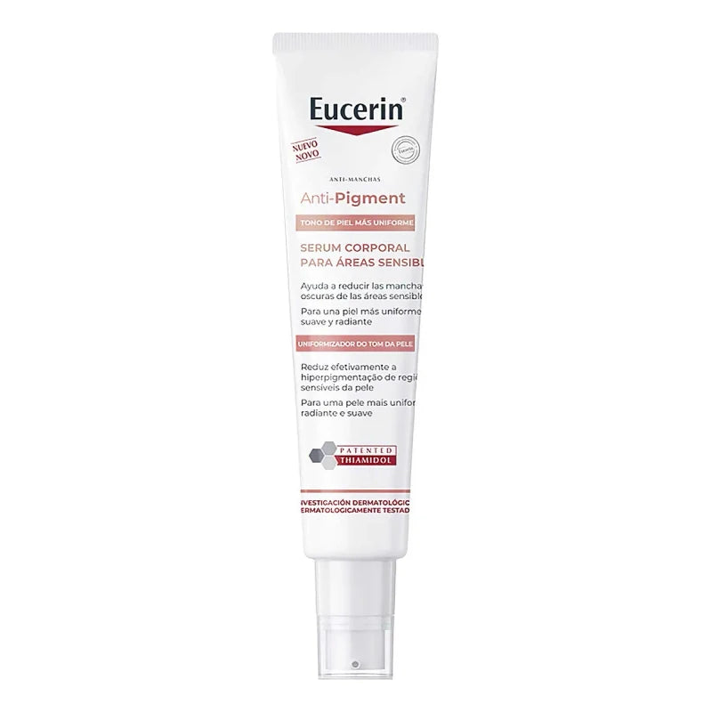 Eucerin Anti-pigment Sérum Corporal Anti-manchas Para Áreas Sensibles Con Ingrediente Patentado Thiamidol 75ml Ayuda A Reducir Las Manchas Oscuras De Las Áreas Sensibles