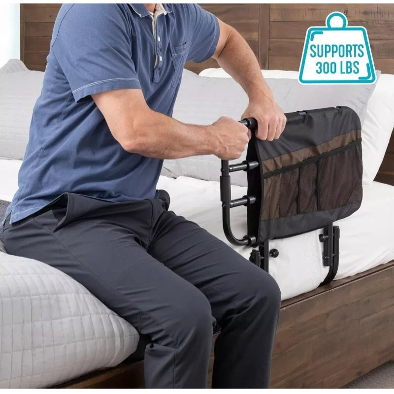 Ständer Stander EZ Adjust Bed Rail, Adjustable Senior Bed Rail and Bed Assist Grab Bar