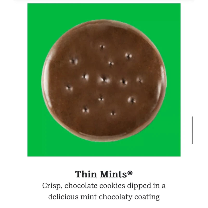 Girl Scouts 2025 GIRL SCOUT COOKIES Abc YOU PICK - Ships Directly From Baker! 4+ Packages