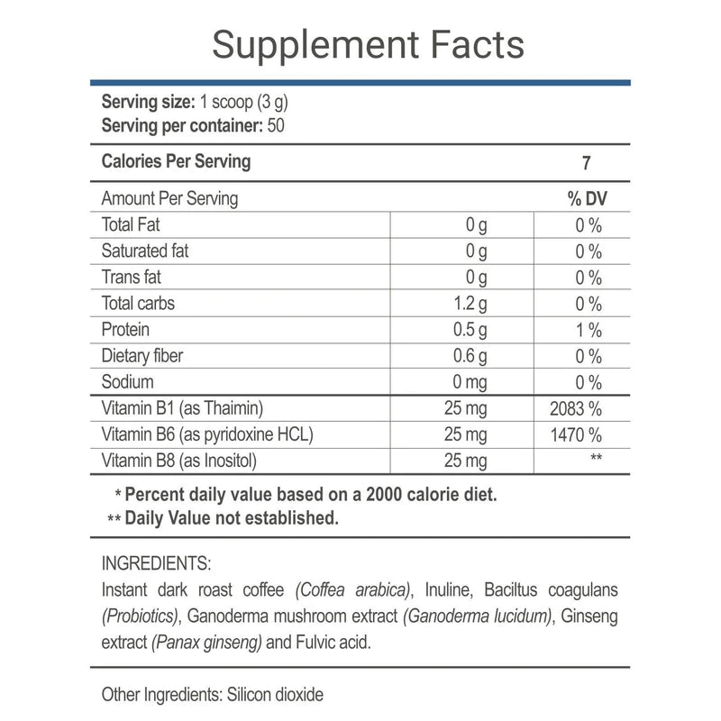 VITALHEALTH NEUROKAFE With Natural Ingredients