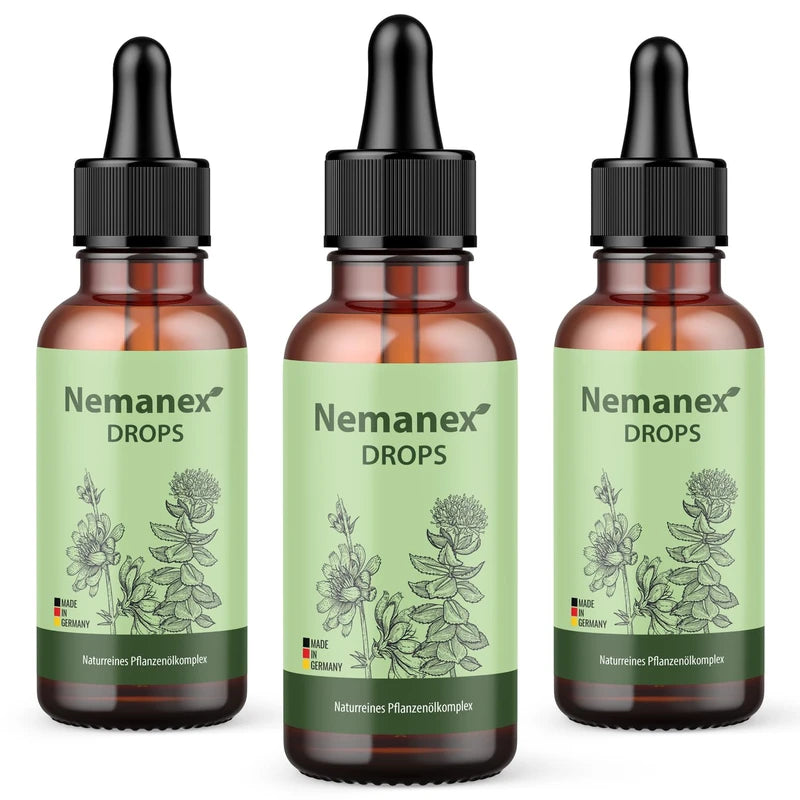 NEMANEX With high-quality ingredients, support for the body, 30 ml capacity, 3 x