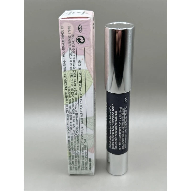 Clinique Chubby Stick Shadow Tint For Eyes - 08 CURVACEOUS COAL - .10oz./3g NEW