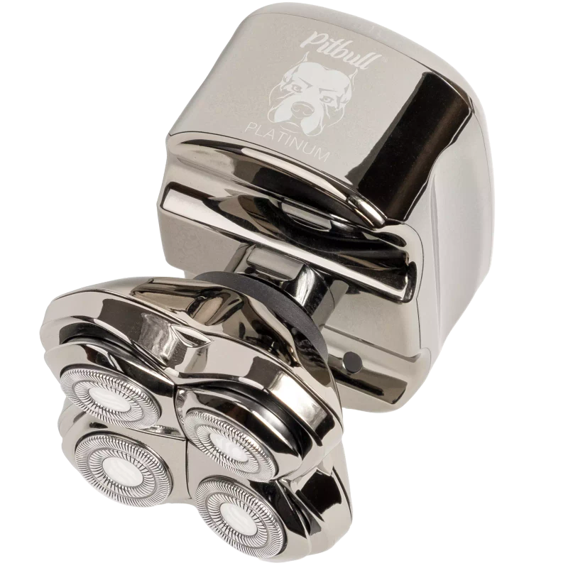 Skull Shaver Pitbull Platinum Pro:Head Shaver for Men - Wet/Dry Technology