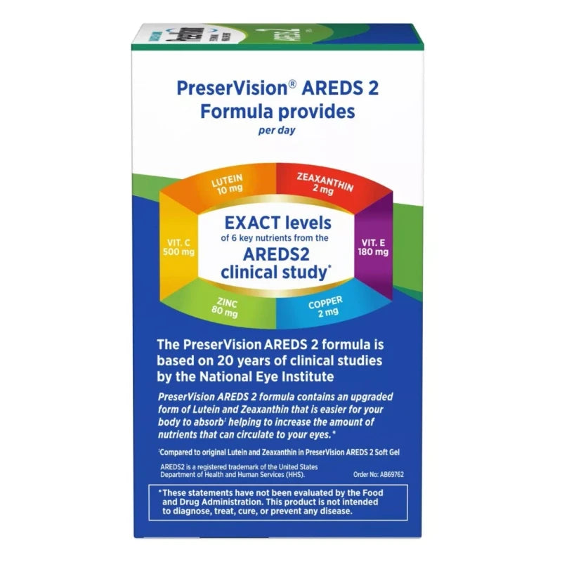 PreserVision AREDS 2 Vitamin Softgel - 130 Pills