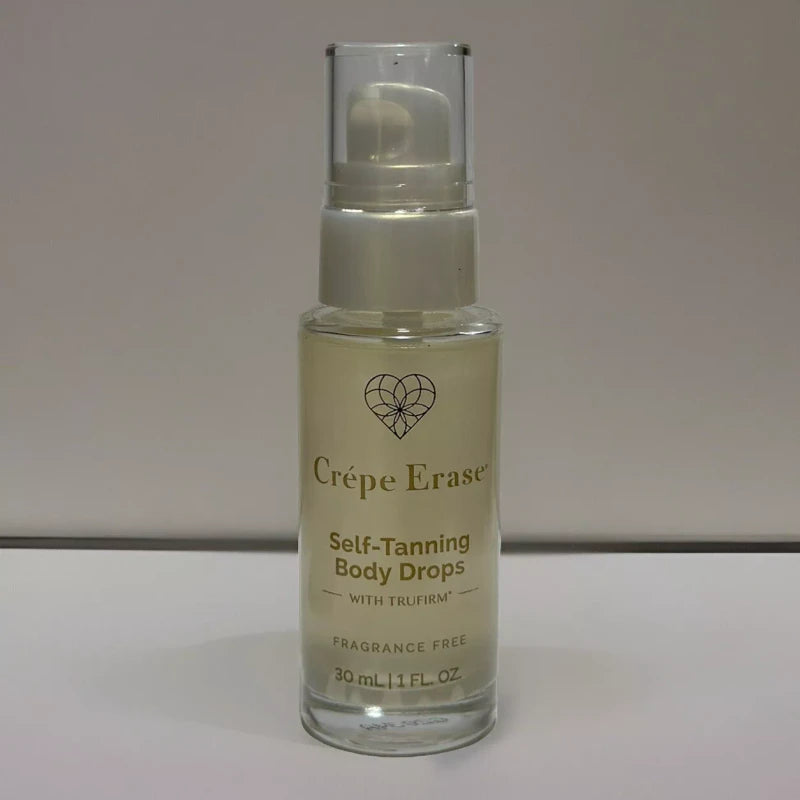 Crepe Erase Self-Tanning Body Drops With Trufirm- 1.0 oz NEW