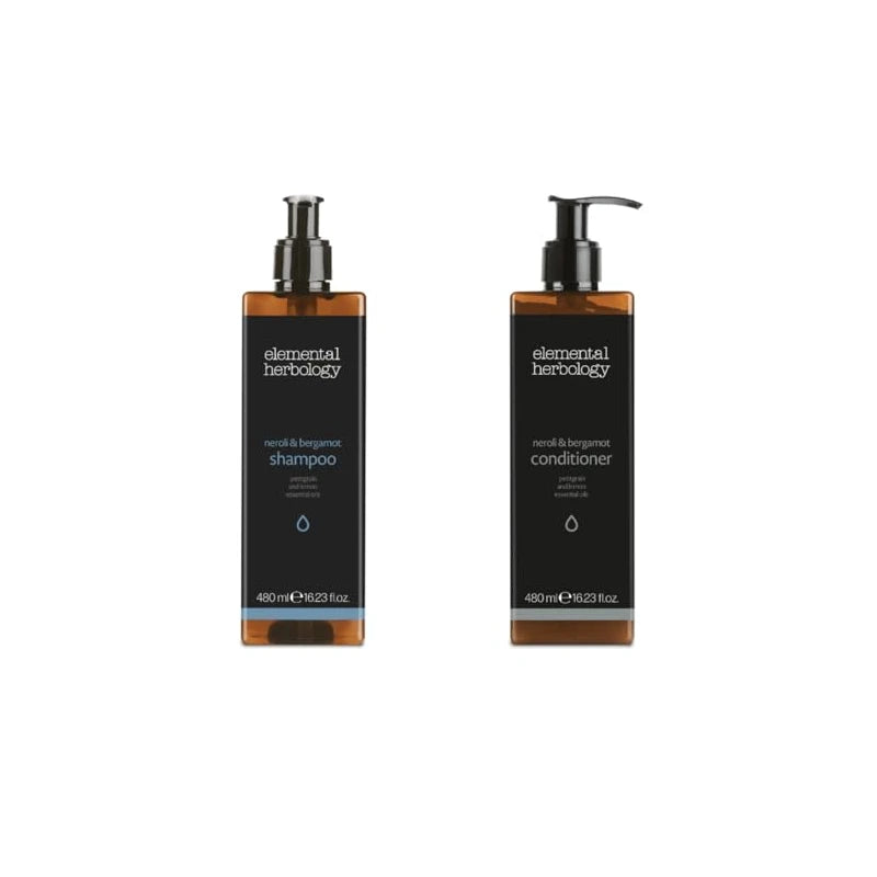 Herbology Neroli & Bergamot Shampoo & Conditioner 2 x 480ml Bottles