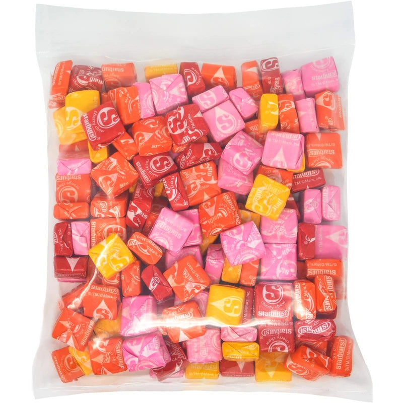 Starburst Original Fruit Chews Sugar Candy, 2.0 Pounds Bulk 200 Pieces Approximately