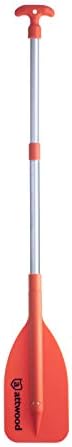 Attwood Emergency Telescoping Paddle for Boating, Orange