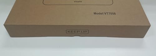 Vitafit Amazing 600lb Smart Bathroom Scale for Body Weight in 0.1lb, High Accuracy Assured by Scale Professional Factory Since 2001, Large Platform with 8mm Non-Slip Tempered Glass, LED, 3*AAA, Black