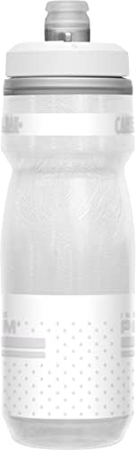 CamelBak Podium Chill Insulated Bike Water Bottle - Easy Squeeze Bottle - Fits Most Bike Cages - 21oz, Reflective Ghost