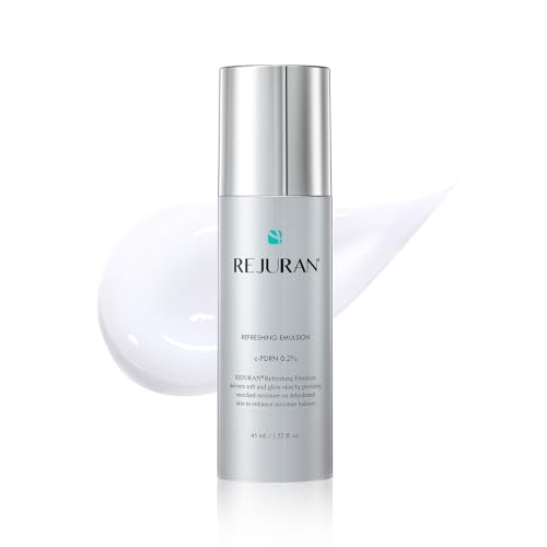 REJURAN® Refreshing Emulsion, c-PDRN® - Deep Hydration, Radiance-Boosting Moisturizer for Firmness, Skin Elasticity, and Optimal Moisture Balance. Korean Skin Care (1.52 fl oz)