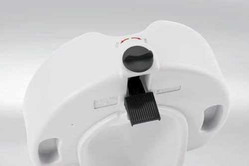 Medline Elevated Toilet Seat Riser W/Microban Antimicrobial Protection for Seniors, Adults & Handicapped – 350 Lbs. Capacity, White