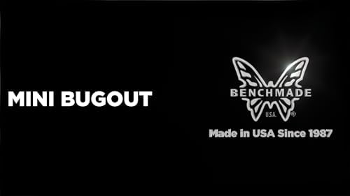 Benchmade - Mini Bugout 533 Folding Knife with White Givory Handle (533BK-1)