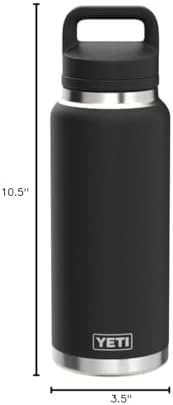 YETI Rambler 26 oz Bottle, Vacuum Insulated, Leakproof, Stainless Steel with Chug Cap