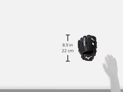 Mizuno Prospect PowerClose Youth Baseball Glove Series I V-Flex Notch I Parashock Palm Pad I ButterSoft Palm Liner