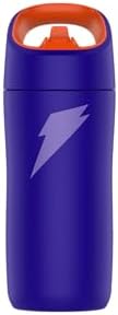 Gatorade Kids' Rookie Metal Water Bottle, 12oz, Stainless Steel Bottle, Double-Wall Insulation, Vacuum Insulated, Thermo Mug