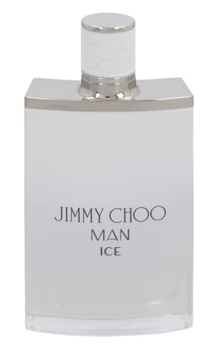 JIMMY CHOO - Man Ice Eau de Toilette - Men's Fragrance - Musky & Woody - With notes of Mandarin, Patchouli & Moss - 3.3 Fl Oz