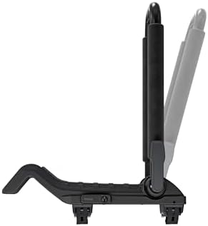 Thule Hull-a-Port XTR - Kayak j-style roof rack - Carry up to 2 kayaks - Folds flat - Pre-assembled - Locks to roof rack - Universal mounting up to 80.5mm wide load bars