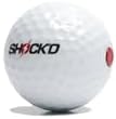 SHOCK'D GOLF BALLS - The World's Loudest Golf Ball - Viral Prank Ball (Sleeve of 3, Novelty)