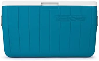 Coleman Chiller 48qt Insulated Portable Cooler with Ice Retention & Heavy-Duty Handles, Made in USA