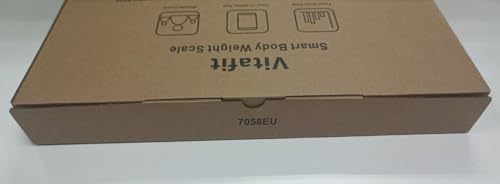 Vitafit Amazing 600lb Smart Bathroom Scale for Body Weight in 0.1lb, High Accuracy Assured by Scale Professional Factory Since 2001, Large Platform with 8mm Non-Slip Tempered Glass, LED, 3*AAA, Black