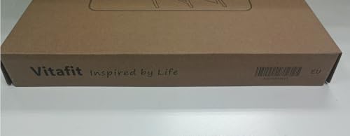 Vitafit Amazing 600lb Smart Bathroom Scale for Body Weight in 0.1lb, High Accuracy Assured by Scale Professional Factory Since 2001, Large Platform with 8mm Non-Slip Tempered Glass, LED, 3*AAA, Black