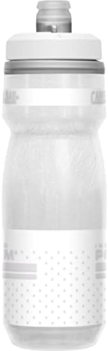 CamelBak Podium Chill Insulated Bike Water Bottle - Easy Squeeze Bottle - Fits Most Bike Cages - 21oz, Reflective Ghost